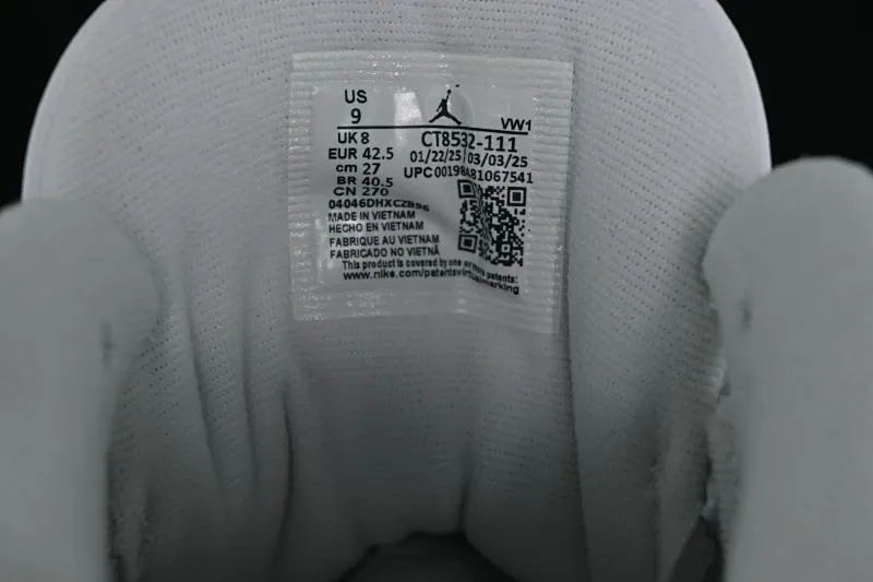 All categories Air Jordan Jordan series basketball shoes Air Jordan 3 GX foreign trade version Air Jordan 3 Retro "Pure Money" AJ3 Joe 3 replica white cat CT8532-111